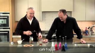 How to make a frappé coffee using an aerolatte milk frother [upl. by Aime714]