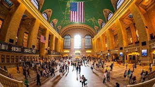 Walking Tour of Grand Central Terminal — New York City 【4K】🇺🇸 [upl. by Avihs]