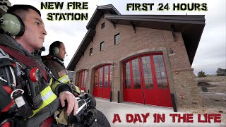 First 24 Hours in a New Fire Station  A Day in the Life [upl. by Driscoll152]