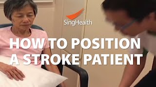 How To Position A Stroke Patient [upl. by Aurlie815]