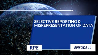 Selective Reporting amp Misrepresentation of Data  Episode 11  Research Ethics [upl. by Airetahs168]