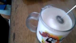 Aerolatte Review Frothing Cold Milk In Under 1 Minute [upl. by Persis]